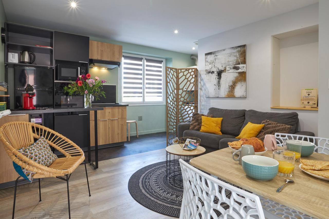 Centre Ville A Pied Appt Avec Sauna, Linge, Wifi, Stationnement Gratuit วานส์ ภายนอก รูปภาพ