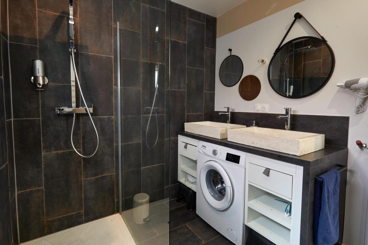 Centre Ville A Pied Appt Avec Sauna, Linge, Wifi, Stationnement Gratuit วานส์ ภายนอก รูปภาพ